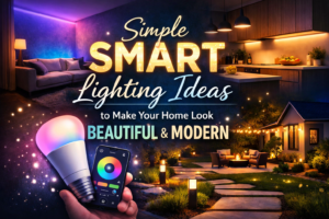Simple Smart Lighting Ideas to Make Your Home Look Beautiful and Modern