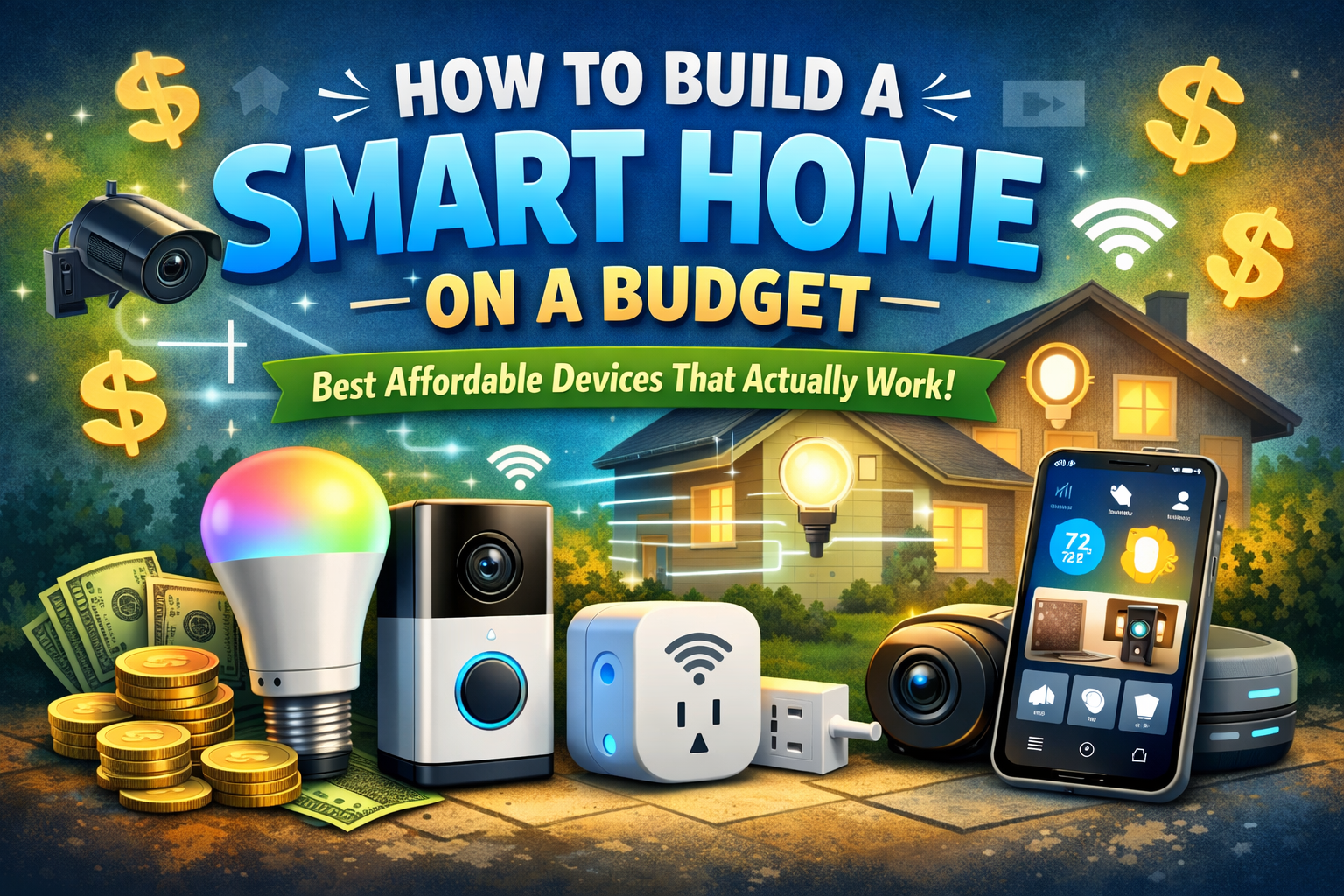 How to Build a Smart Home on a Budget (Best Affordable Devices That Actually Work)